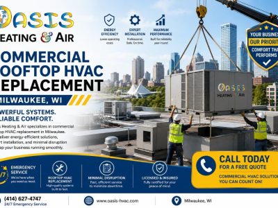 Commercial Rooftop HVAC Replacement in Milwaukee, WI