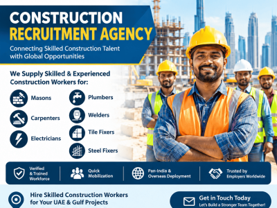 Construction Recruitment Agency for Skilled Workers | AJEETS