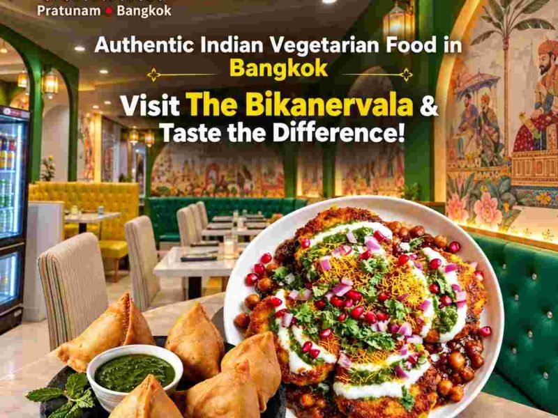 Craving Authentic Indian Vegetarian Food in Bangkok?