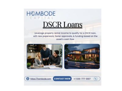 DSCR Loans Without Personal Income? Try Hombode Capital