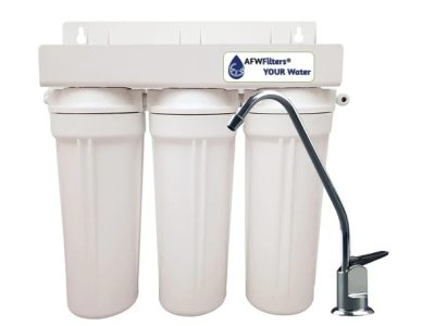 Three-Stage Filter With an Alkalinity Stage for Taste-Minded Households