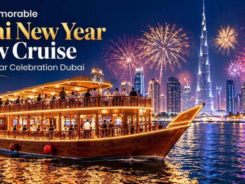 Celebrate New Year’s Eve with a VIP Dhow Cruise in Dubai Marina