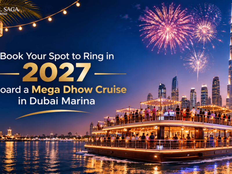 Book Your Spot to Ring in 2027 Aboard a Mega Dhow Cruise in Dubai Marina