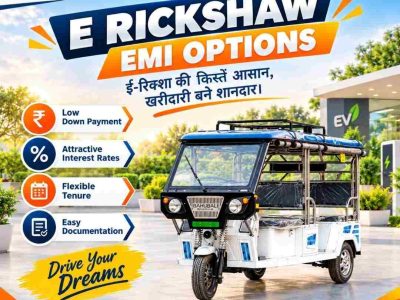E Rickshaw EMI Options