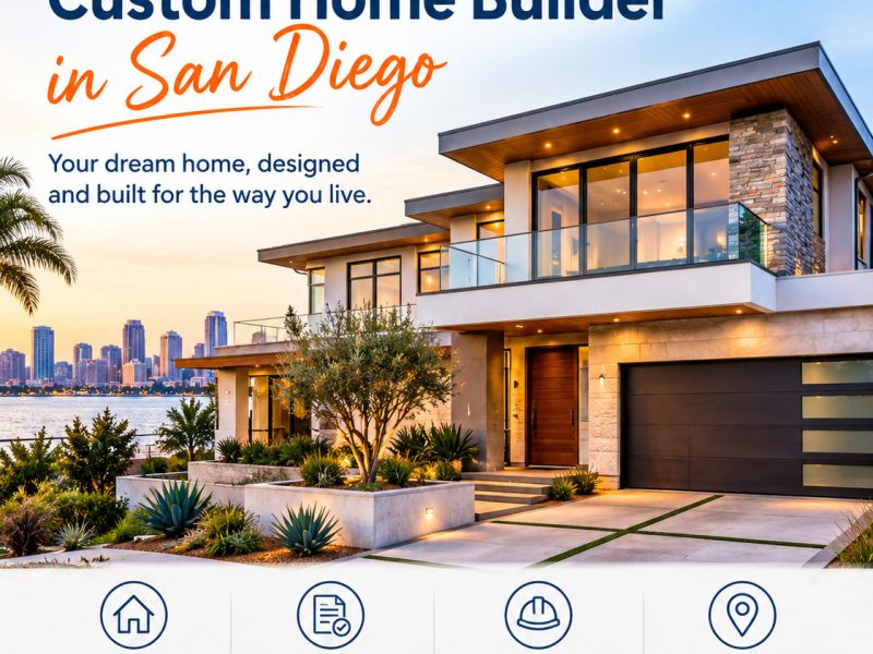 Custom Home Builder In San Diego