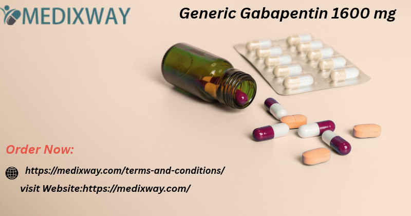 Buy Generic Gabapentin 1600 mg
