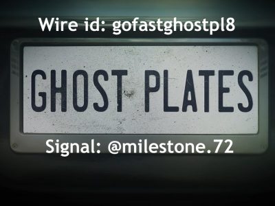 Buy Active Blackout License Plate Cover