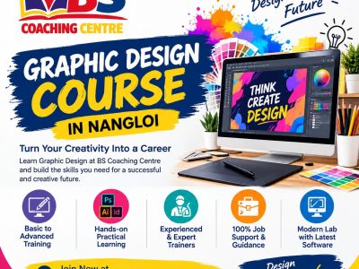 Graphic Designing Course in Nangloi – BS Coaching Centre