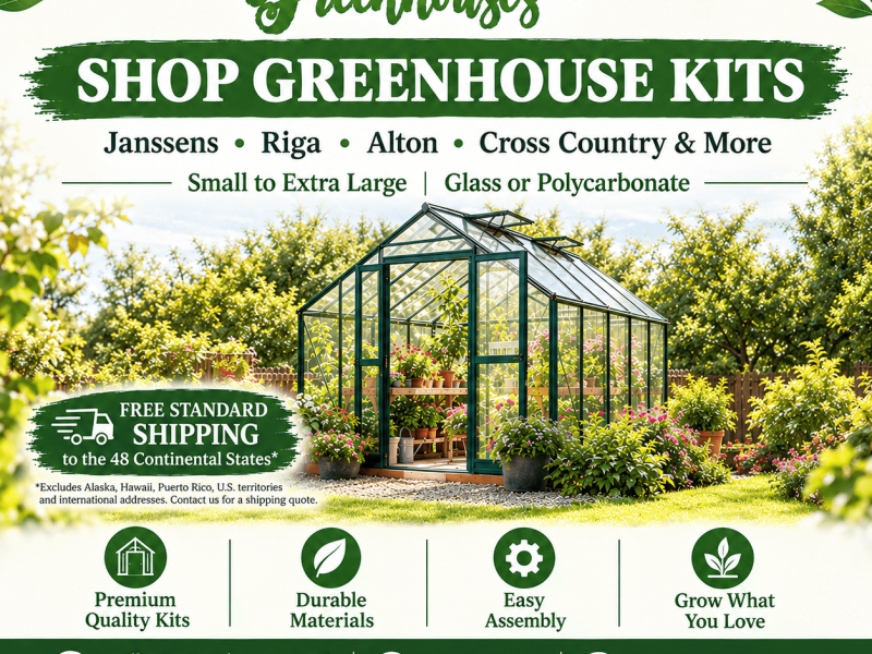Greenhouse Kits - Mulberry Greenhouses