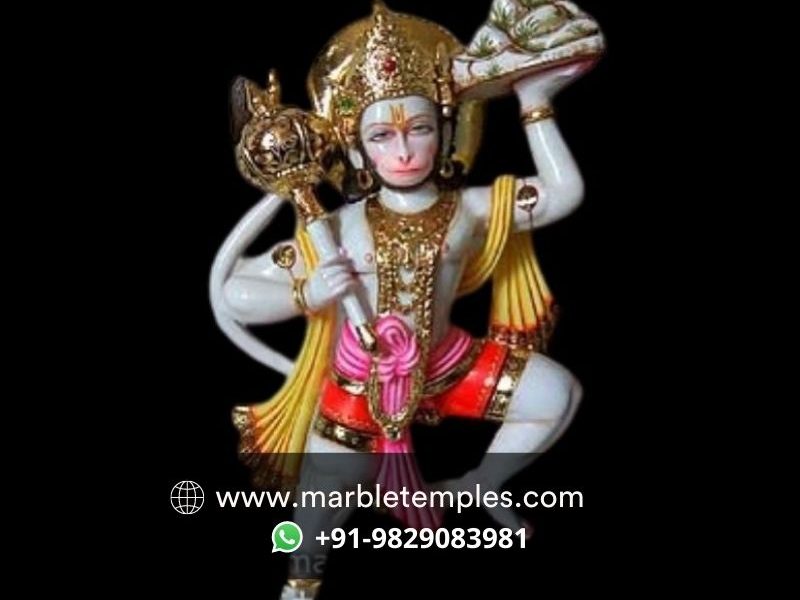 Buy White Marble Hanuman Statues at Wholesale Price