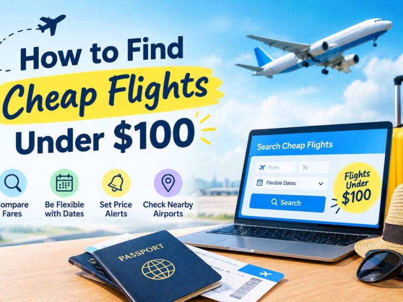 How to Find Cheap Flights Under $100