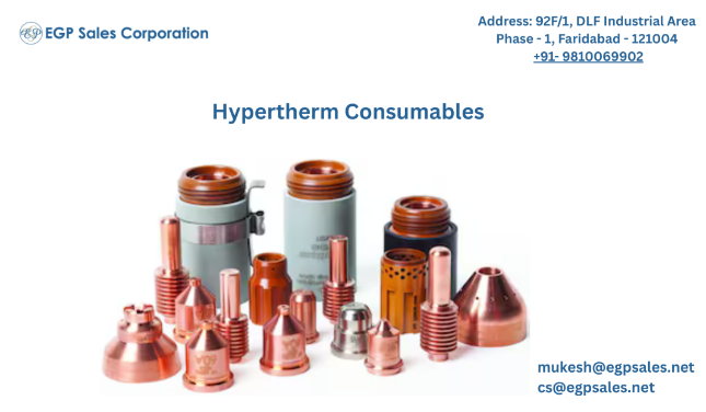 Hypertherm Consumables Supplier in India - Call +91-9810069902