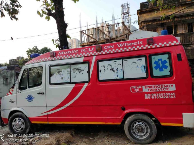 ICU Ambulance in Howrah with Advanced Medical Support Options