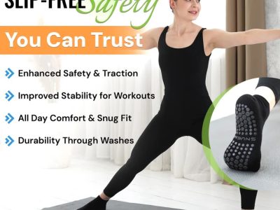 Women's Non-Slip Grip Socks – Comfortable & Breathable | SNUG360