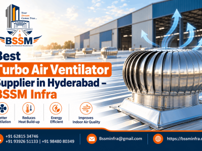 Best Turbo Air Ventilator Supplier in Hyderabad – BSSM Infra