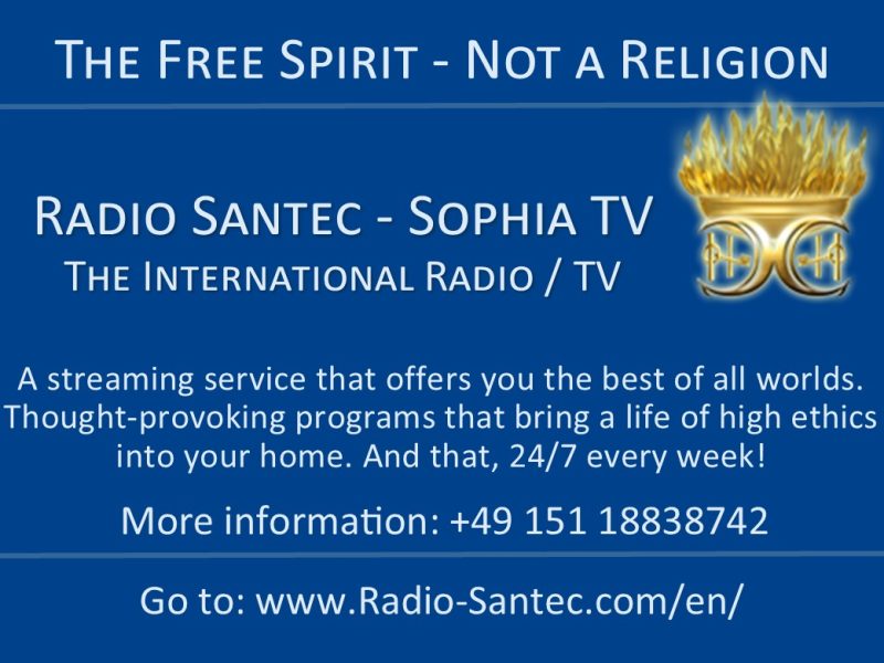 Welcome to the website of Radio Santec - Sophia TV - No religion Free Spirit