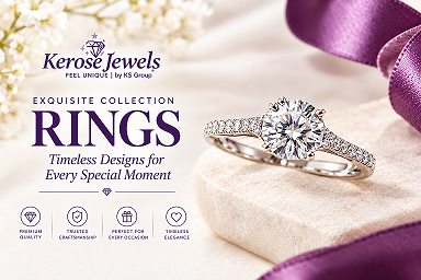 Engagement Rings for Women & Solitaire Rings in Dubai | Kerose Jewels