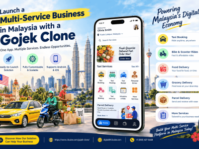 Launch a Multi-Service Business in Malaysia with a Gojek Clone