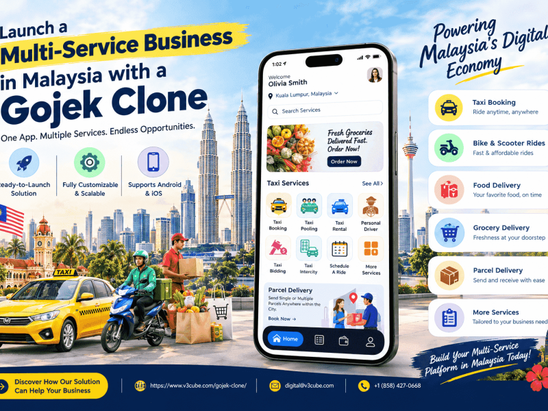 Launch a Multi-Service Business in Malaysia with a Gojek Clone