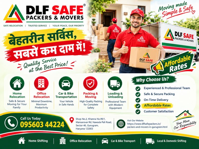 Best Packers and Movers in Gurugram