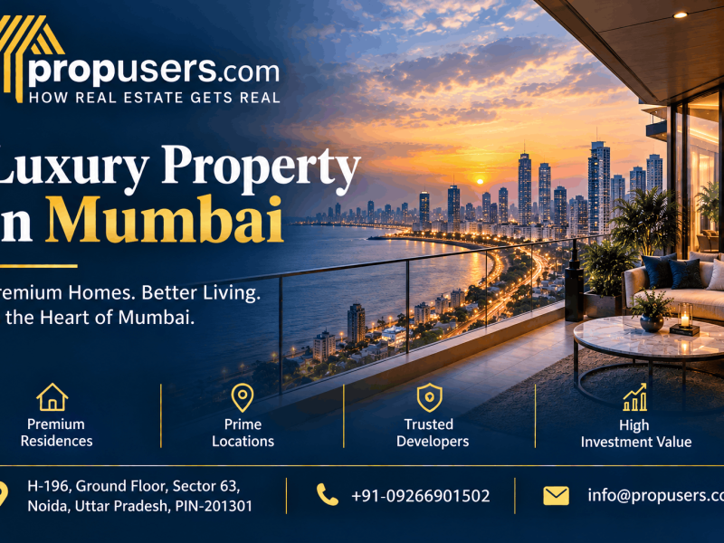 Luxury property in Mumbai: Elevate Your Lifestyle in Mumbai