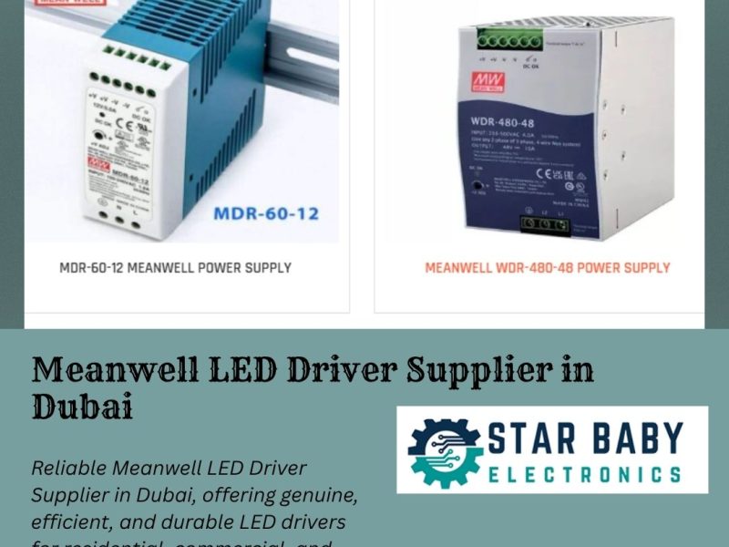 Meanwell Led Driver Supplier in Dubai