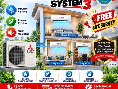 Mitsubishi System 3 Aircon