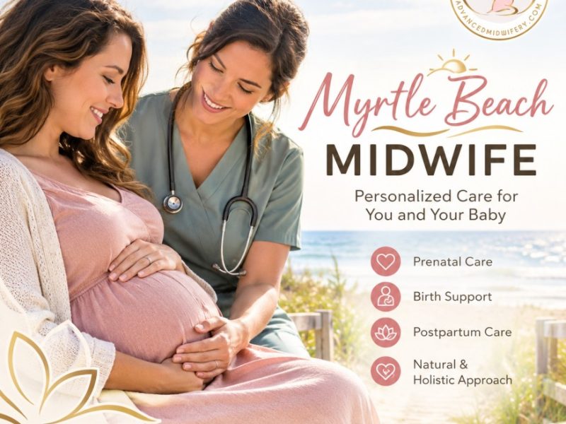 Myrtle Beach Midwife for Personalized Prenatal and Birth Guidance