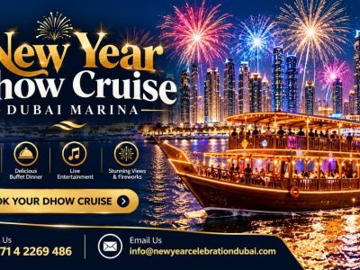 Luxury New Year Dhow Cruise Experiences with New Year Celebration Dubai