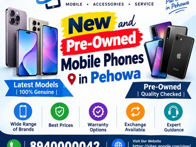 New and Pre-Owned Mobile Phones in Pehowa – Smart Zone