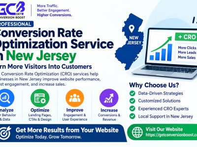 Professional Conversion Rate Optimization Services in New Jersey