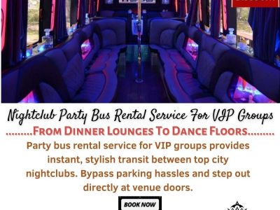 Nightclub Party Bus Rental Service For VIP Groups | Kings Charter Bus USA