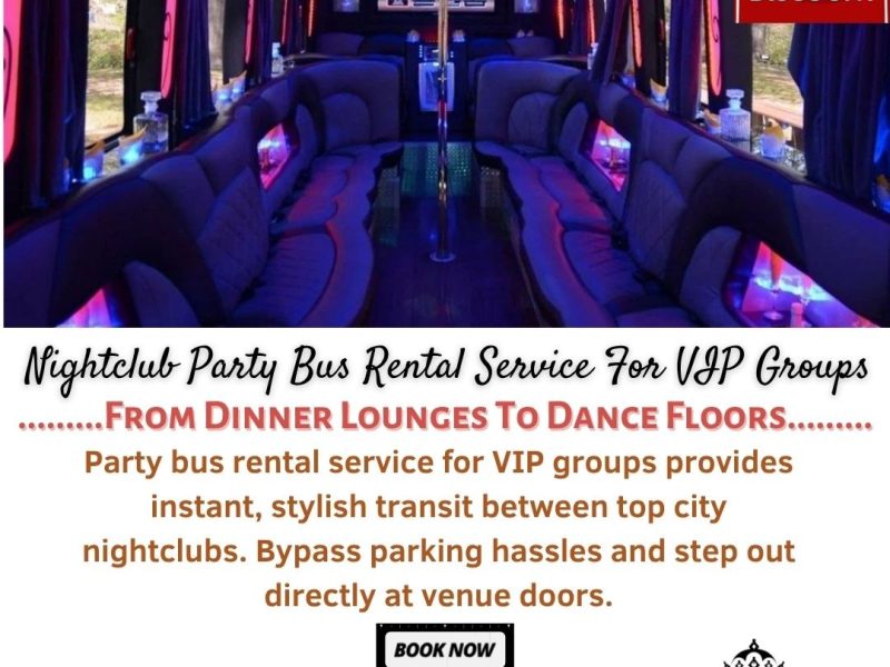 Nightclub Party Bus Rental Service For VIP Groups | Kings Charter Bus USA