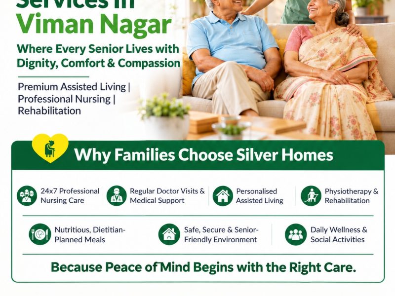 Oldage Care Services Viman Nagar - ONP Silver Homes