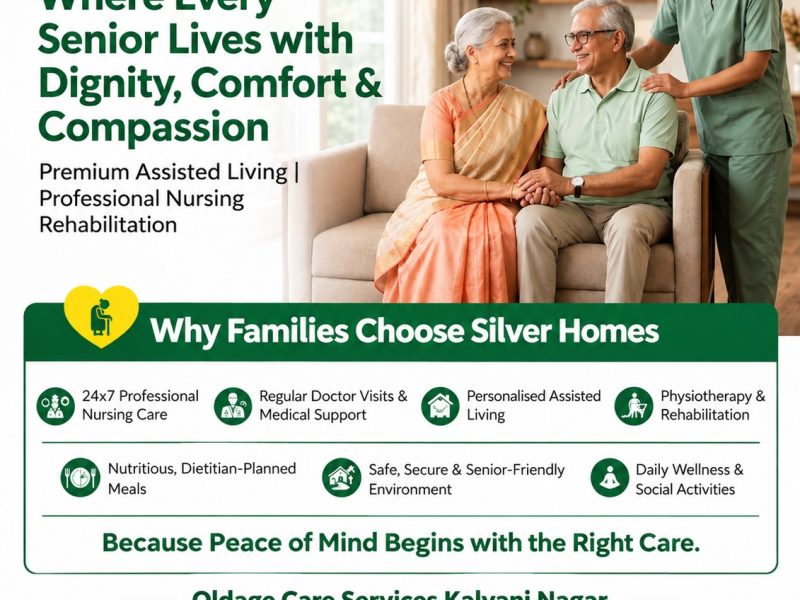 Oldage Care Services Kalyani Nagar - ONP Silver Homes