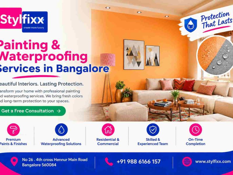 Painting & Waterproofing Services in Bangalore
