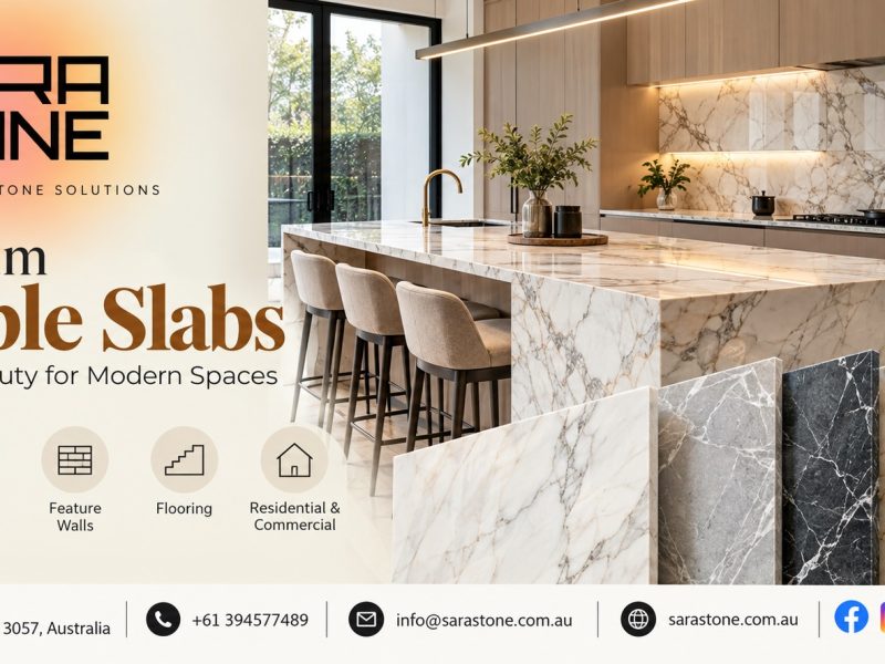 Premium Marble Slabs Melbourne | Sara Stone Australia