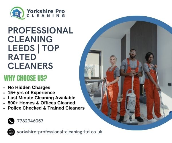 Professional Cleaning Leeds | Top Rated Cleaners
