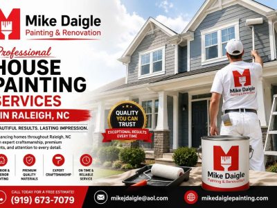Professional House Painting Services in Raleigh, NC