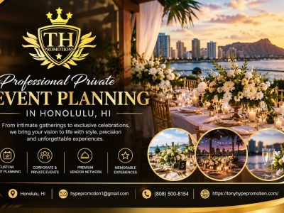 Professional Private Event Planning in Honolulu, HI – Make Every Occasion Special