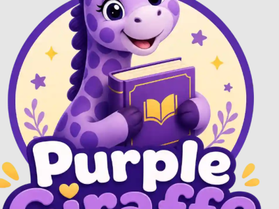 Purple giraffe press