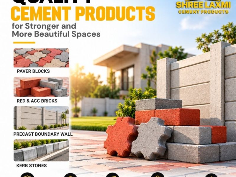 Shree Laxmi Cement Products | Fly Ash Bricks, RCC Pipes, Precast Wall and Paver Block Manufacturer in Nagpur