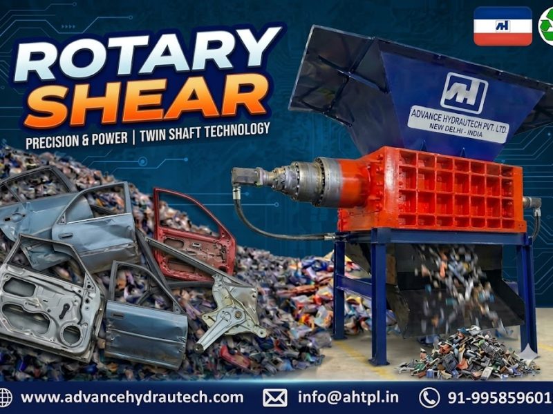 Rotary Shear Machine: Manage Your Scrap Efficiently