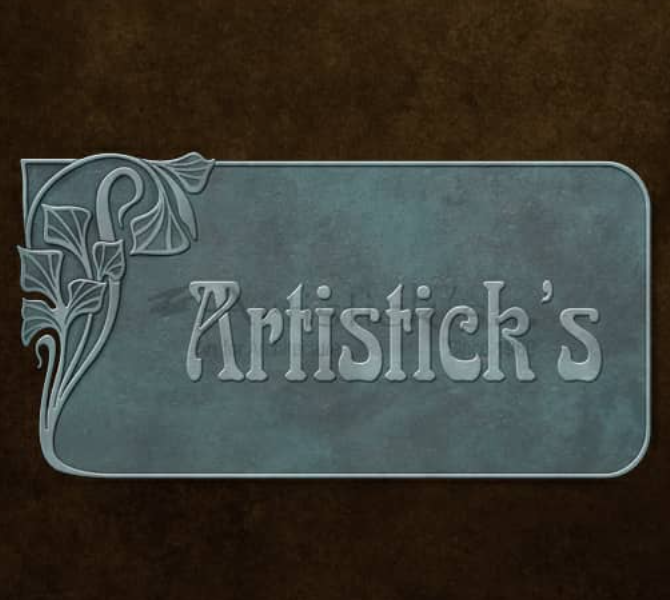 Custom Decorative Metal Name Plate – Artistick’s