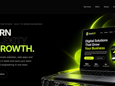 Professional IT, Web Development & Software Solutions by SaqiSoft