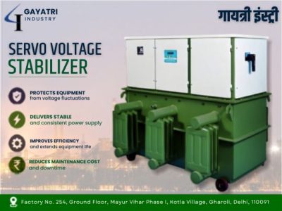 Voltage Fluctuations Affecting Your Machines? Choose the Right Servo Voltage Stabilizer in Noida