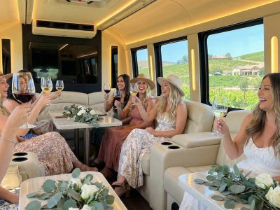 Book Sonoma Party Bus Rental for Comfortable Group Travel