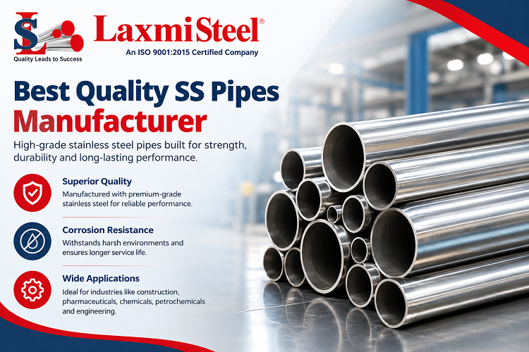 Stainless Steel Manufacturer in India | Trusted Quality SS Pipes Ahmedabad