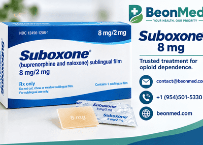 Order Suboxone 8mg Online for OUD Treatment in Oklahoma, USA