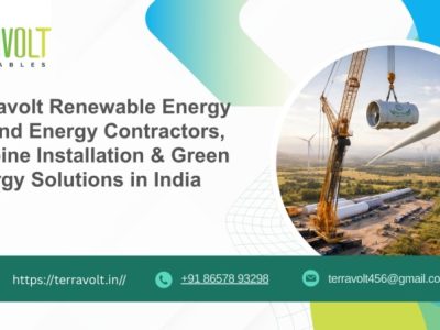 Terravolt Renewable Energy – Wind Energy Contractors, Turbine Installation & Green Energy Solutions in India